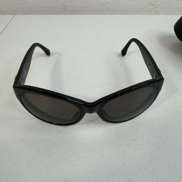 Michael Kors Women’s Sunglasses FRAMES ONLY Brown Gold Logo Cateye Shape - Picture 5 of 13